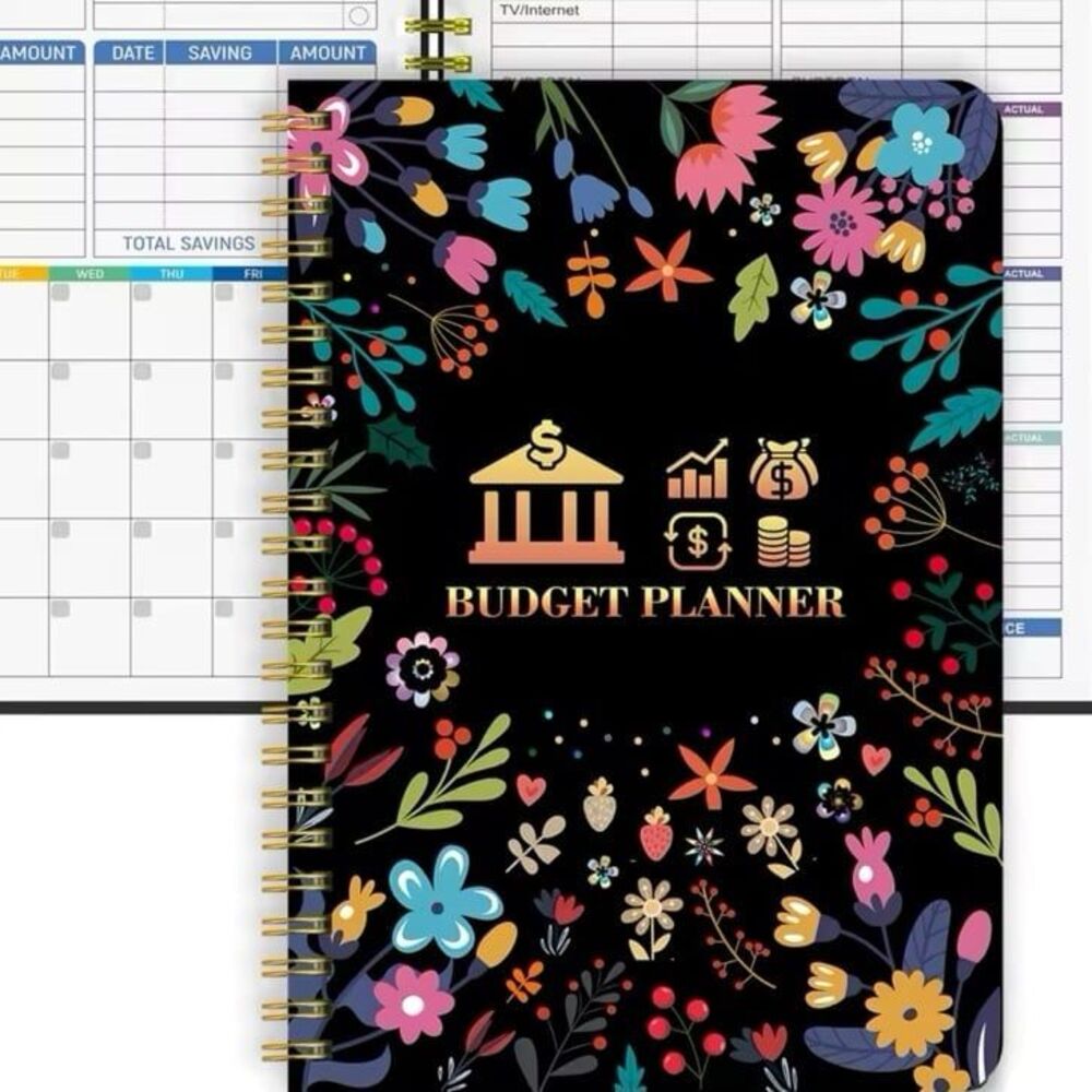 abigail&bleu Budget Planner - Monthly Finance Diary with Expense Tracker Book